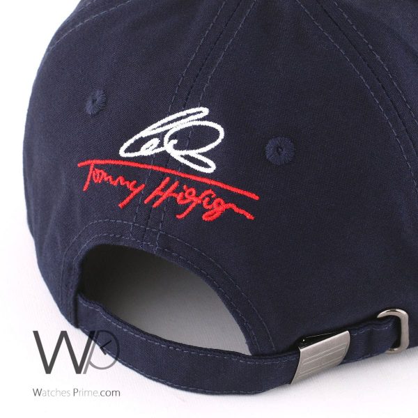 Tommy Hilfiger blue baseball cap for men | Watches Prime