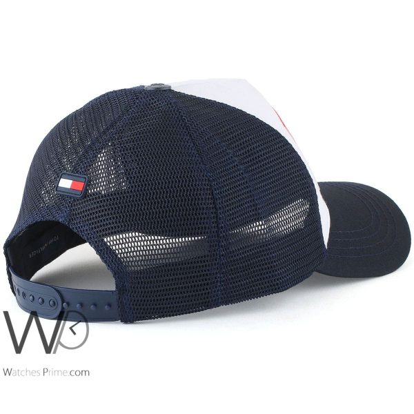 Tommy Hilfiger baseball blue white cap men | Watches Prime