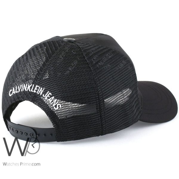 Calvin Klein black baseabll cap CK men | Watches Prime
