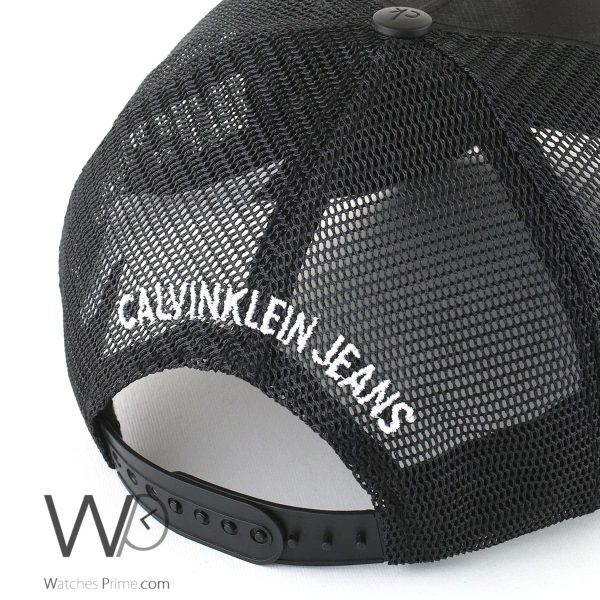 Calvin Klein black baseabll cap CK men | Watches Prime