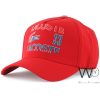 Lacoste red cap for men