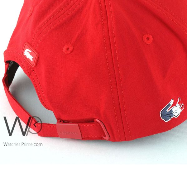 Lacoste baseball cap red for men | Watches Prime