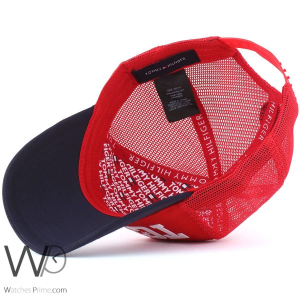 Tommy Hilfiger baseball cap red blue men | Watches Prime