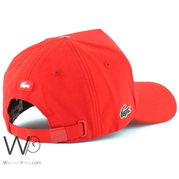 Lacoste baseball cap for men red | Watches Prime