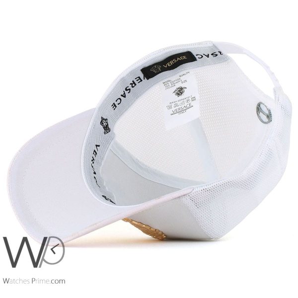 Vercase mesh cap white for men | Watches Prime
