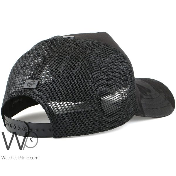 Camouflaged Calvin Klein black baseball cap CK men | Watches Prime