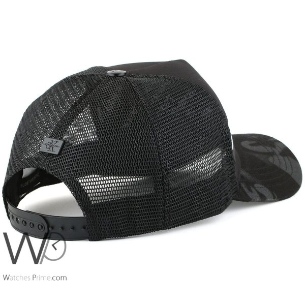Camouflaged Calvin Klein CK black baseball cap | Watches Prime