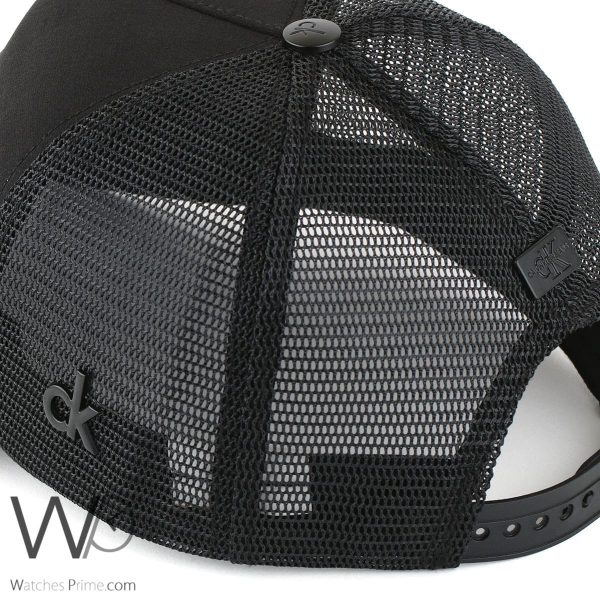 Camouflaged Calvin Klein CK black baseball cap | Watches Prime