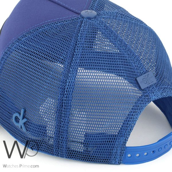 Calvin Klein CK mesh baseball cap men blue | Watches Prime