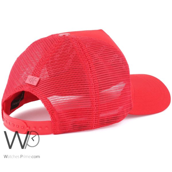 calvin klein CK red baseball cap for men | Watches Prime