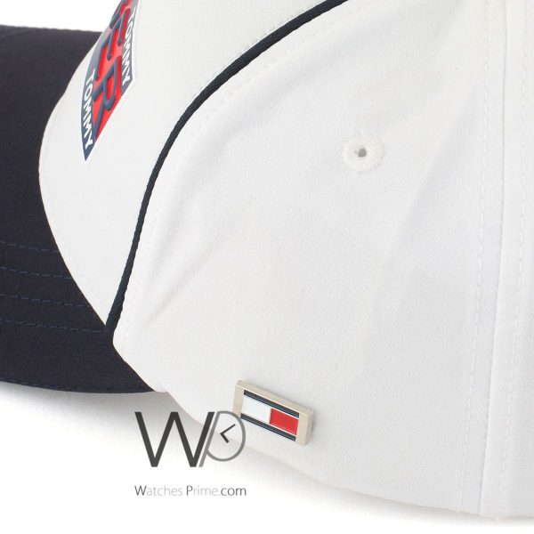 Tommy Hilfiger baseball cap men white blue | Watches Prime