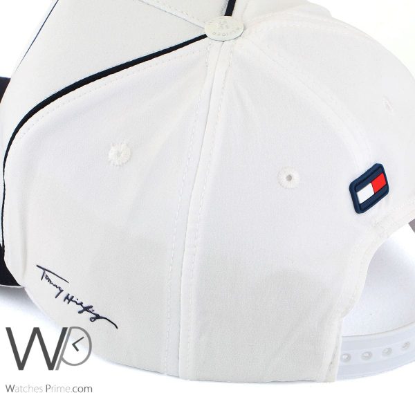 Tommy Hilfiger TH baseball cap men white | Watches Prime