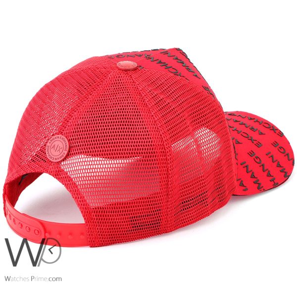 Armani Exchange baseball red cap men | Watches Prime