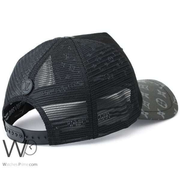 Louis Vuitton LV black baseball cap men | Watches Prime