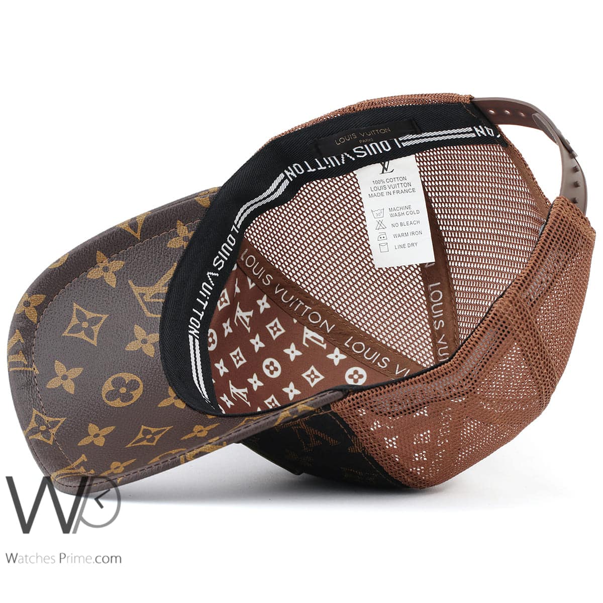 100 % Authentic Louis Vuitton Brown Leather Cap for Sale in