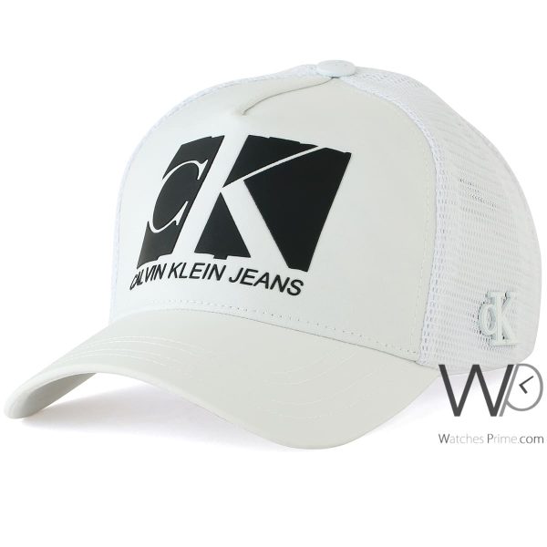 Calvin Klein CK baseball white cap men | Watches Prime