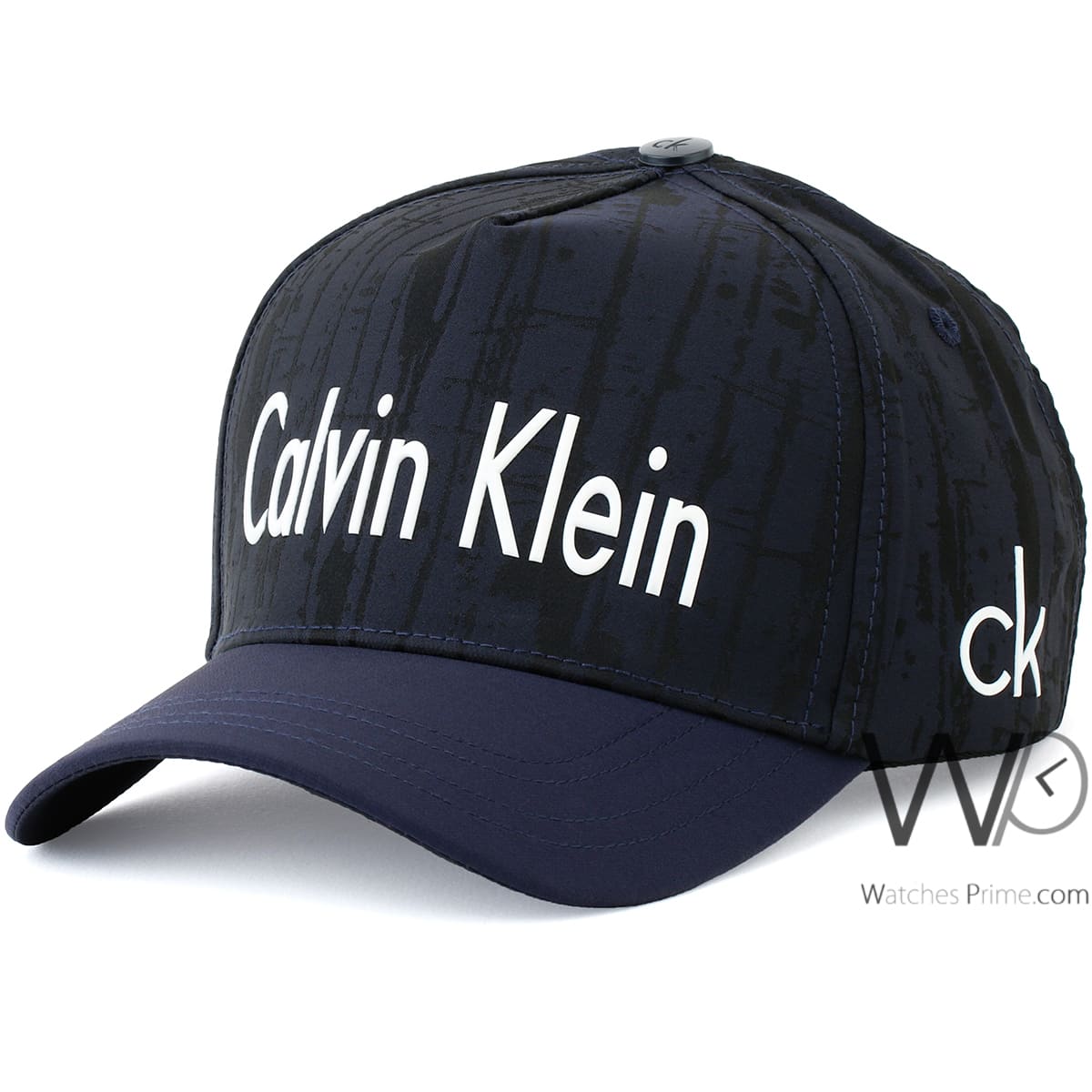 Calvin Klein CK navy blue baseball cap men | Watches Prime