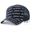 Baseball hat navy blue armani exchange cap men