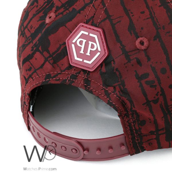 Philipp Plein PP red baseball cap for men | Watches Prime
