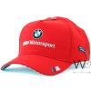 Baseball hat puma bmw m motorsport red cap men