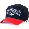 Baseball hat tommy hilfiger 85 navy blue red cap men