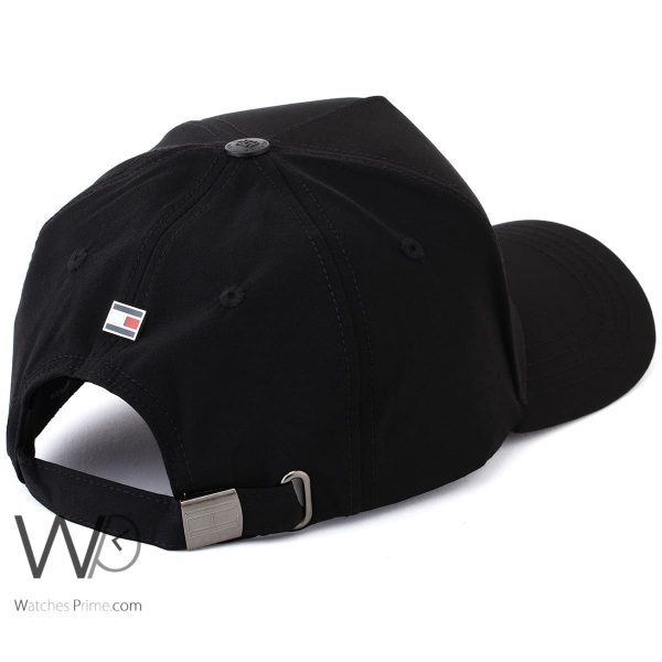 Tommy Hilfiger black baseball cap for men | Watches Prime