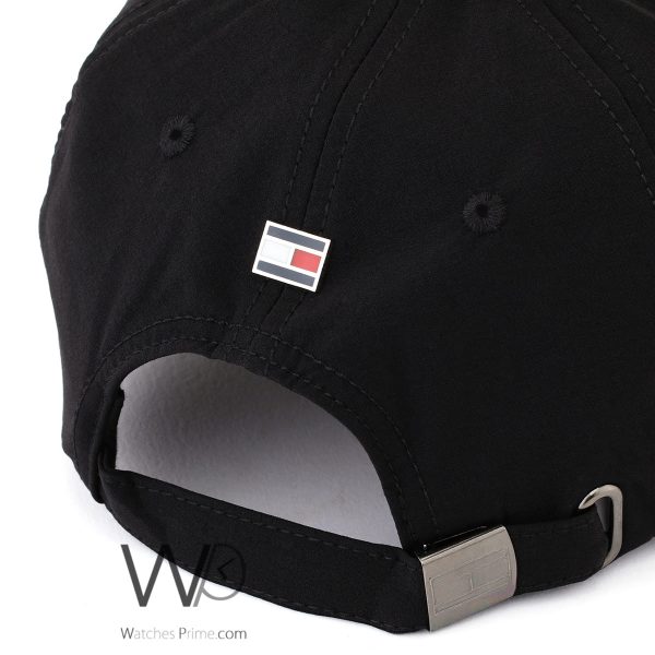 Tommy Hilfiger black baseball cap for men | Watches Prime