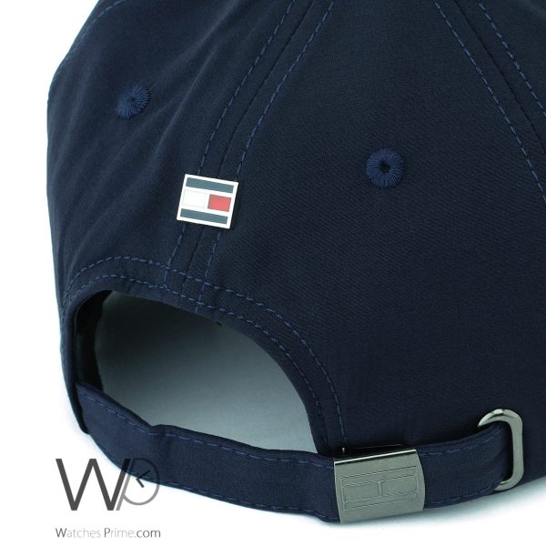 Tommy Hilfiger navy blue red baseball cap men | Watches Prime