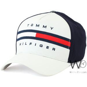 قبعة-تومي هيلفيغر-كاب-ابيض-كحلي-رجالي