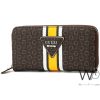 Brown guess leather wallet for women