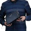 Montblanc Crossbody Handbag Black Leather Bag | Watches Prime