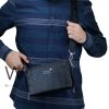 Montblanc Crossbody Handbag Black Leather Bag | Watches Prime