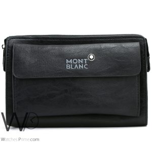 montblanc-leather-black-hand-wallet-bag-handbag-for-men-with-calculator-lighter-finger nail clipper