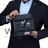 Montblanc Hand Wallet Black Leather Bag | Watches Prime