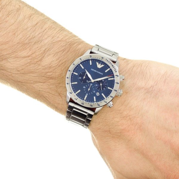 ساعة امبوريو ارماني للرجال ماريو AR11306 | واتشز برايم