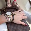 ساعة امبوريو ارماني للنساء جياني تي-بار AR8031 | واتشز برايم