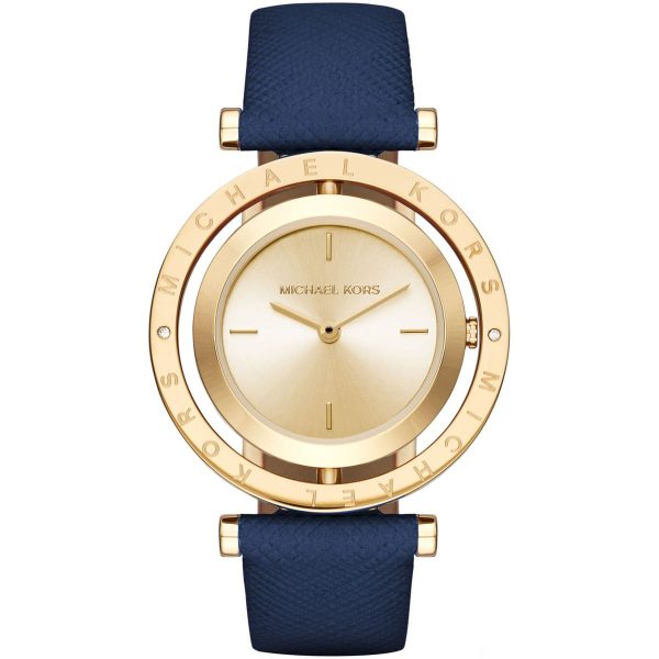 blue michael kors watch women's