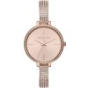 Mk3785 michael kors watch women rose gold dial stainless steel metal strap quartz analog three hand diamonds jaryn