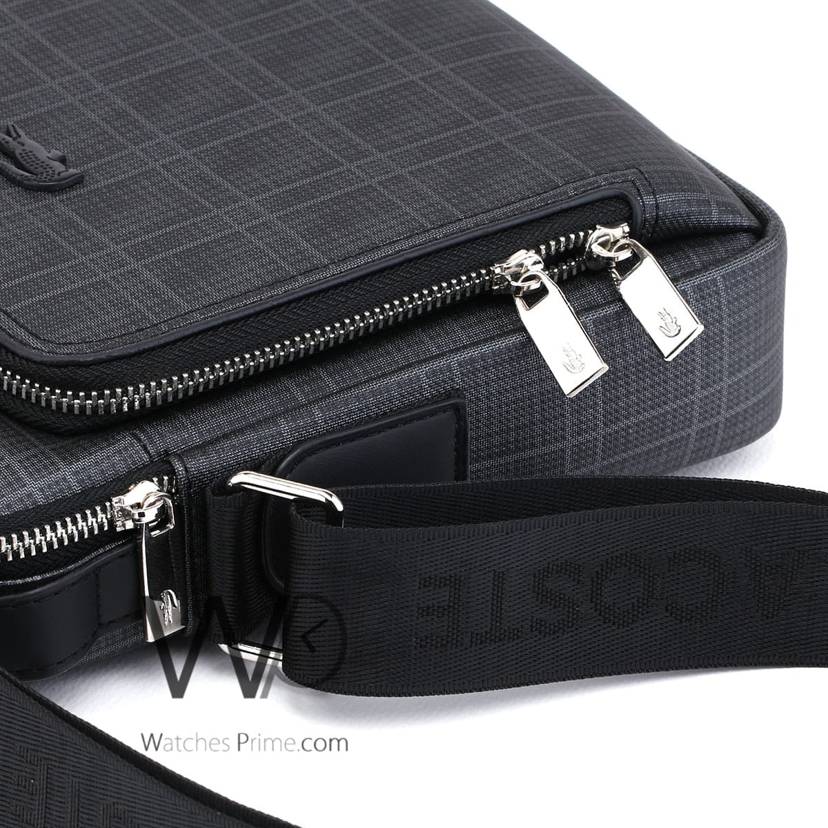 Lacoste Black CrossBody Bag For men