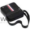 Tommy Hilfiger TH black crossbody Bag | Watches Prime