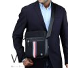 Tommy Hilfiger TH black crossbody Bag | Watches Prime