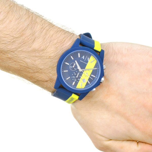 ساعة ارماني اكستشنج للرجال اوتر بانكس AX1332 | واتشز برايم