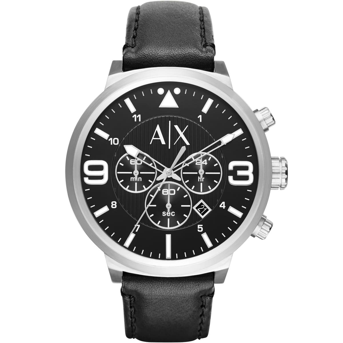 Armani Exchange AX1371 Men's Black ATLC Chronograph Watch, 60% OFF