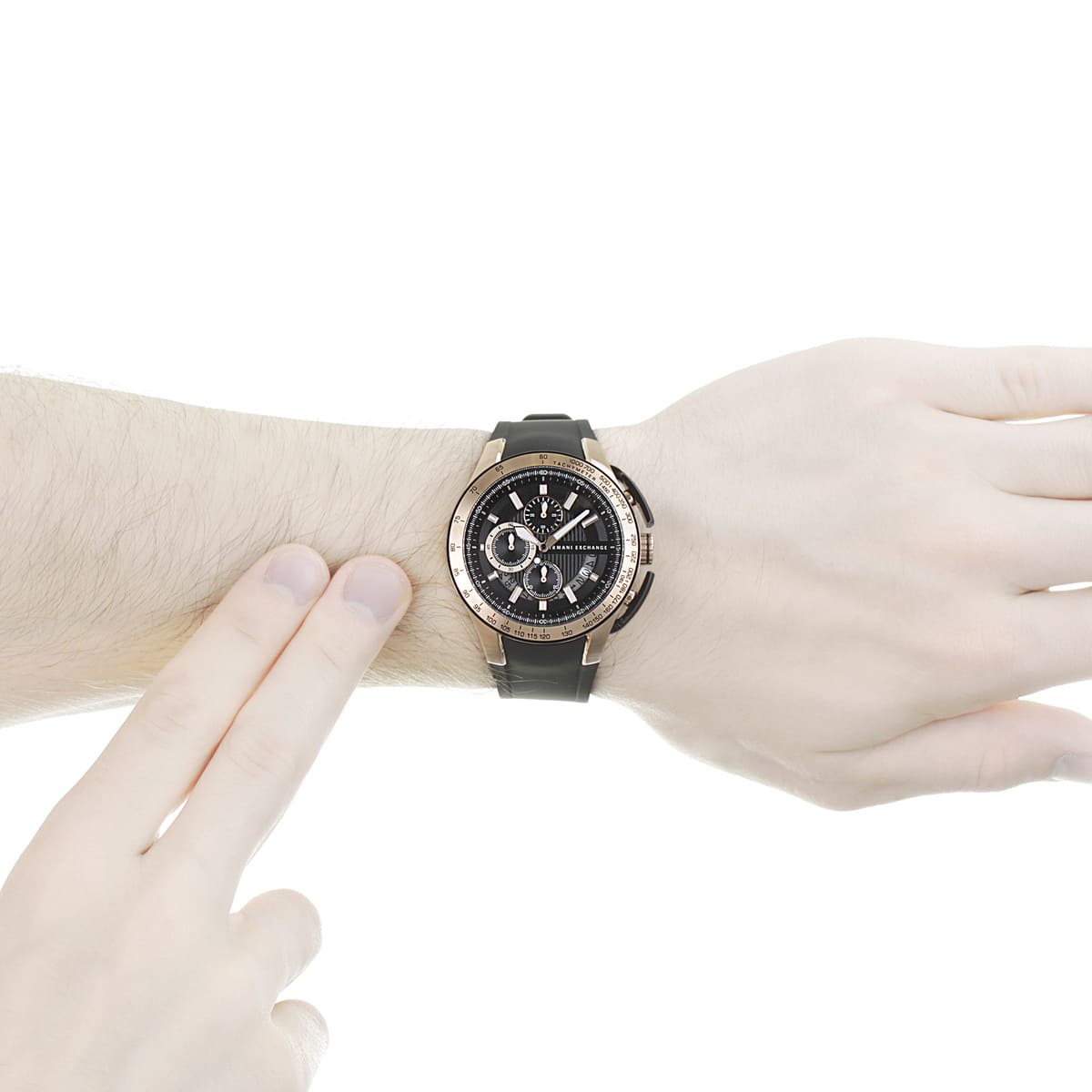 Armani Exchange Men's Watch Zero Light AX1406 | Watches Prime