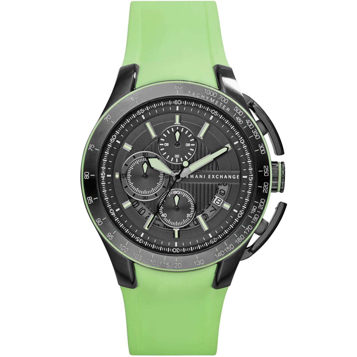 Armani exchange hot sale green watch