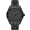 Ax1826 armani exchange watch men black dial stainless steel metal strap quartz analog three hand enzo