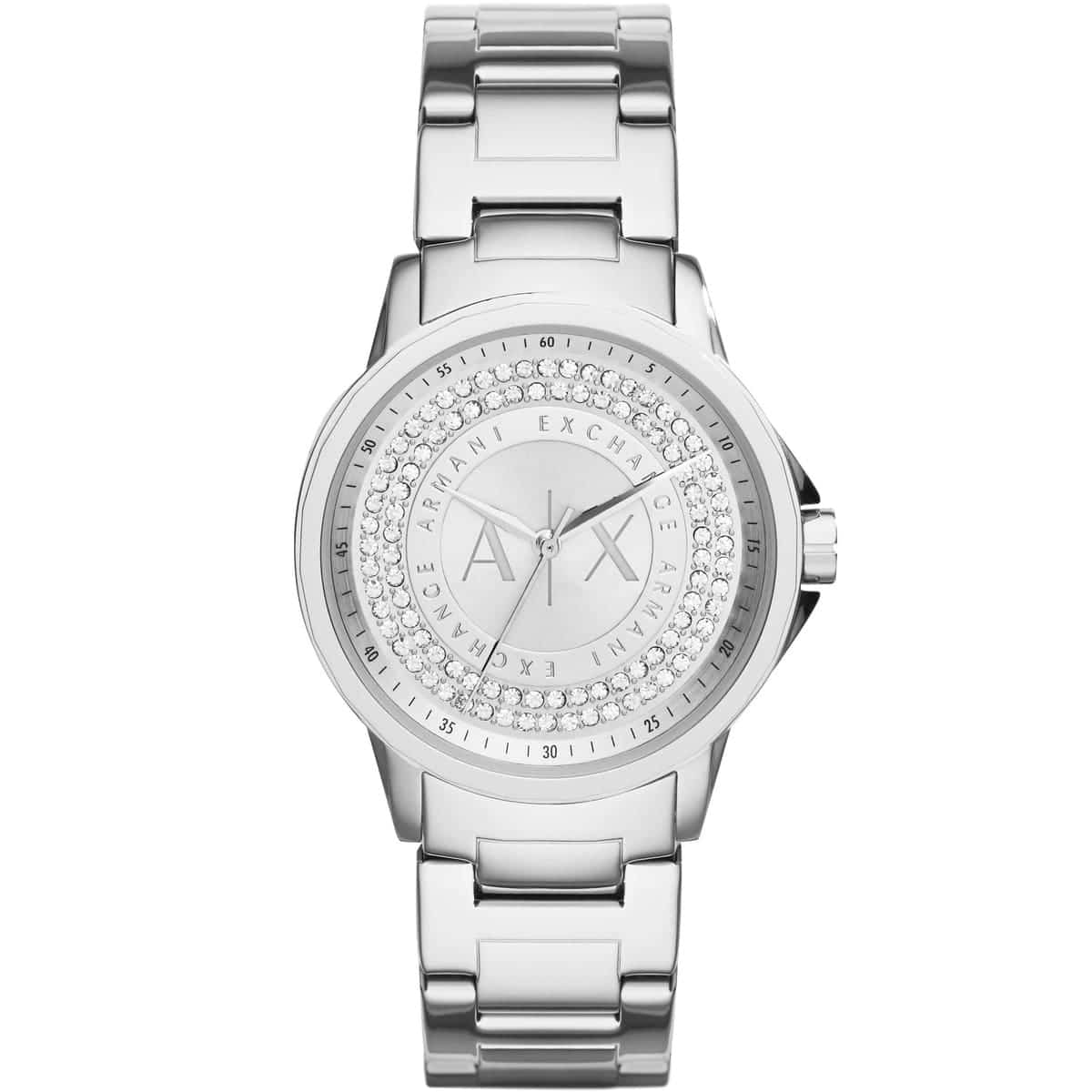 Armani exchange cheap diamond watch