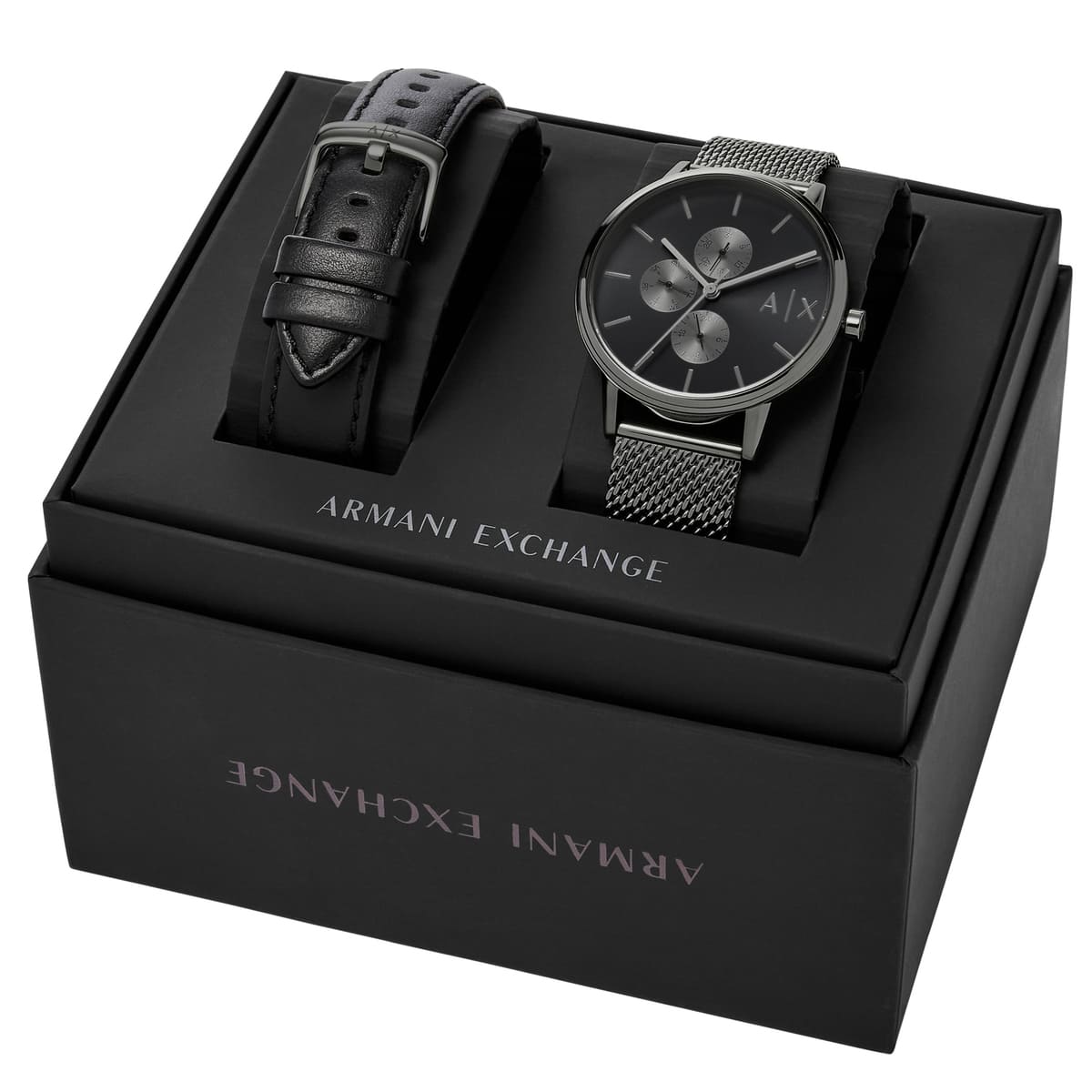 Armani exchange watch outlet gift set