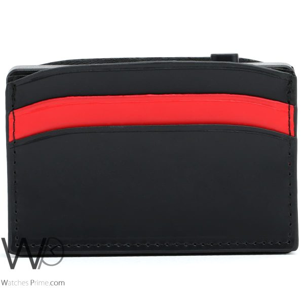 Pop Up Ferrari Men's Black Card Holder | Watches Prime
