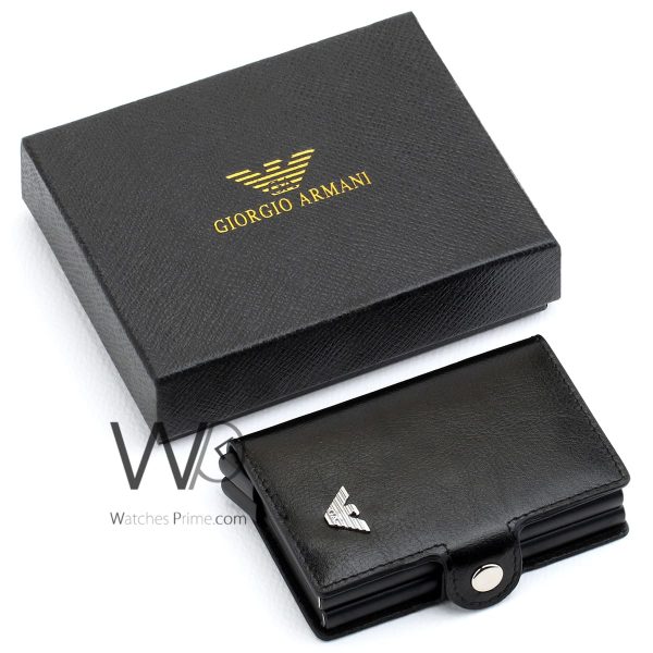Pop Up Armani Men's Credit Card Holder | Watches Prime